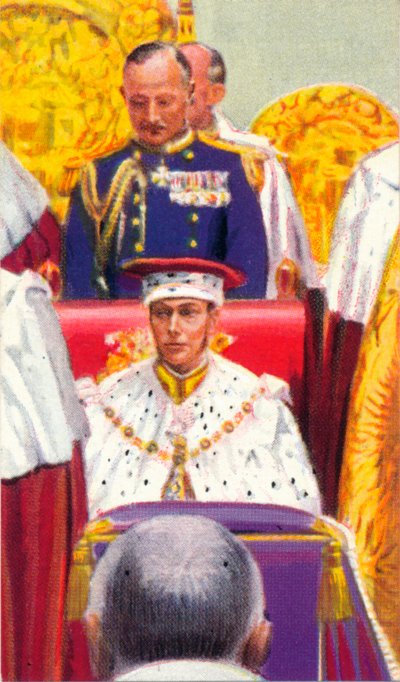 The Coronation of King George VI by Unbekannt
