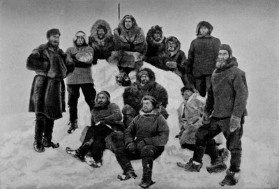 The Crew of the Fram after their Second Winter. About 24 February, 1895 by Unbekannt