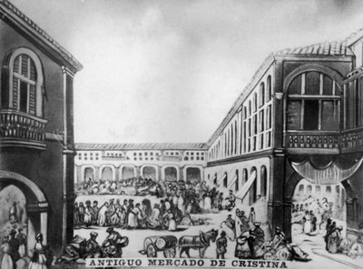 The Cristina Old Market by Unbekannt