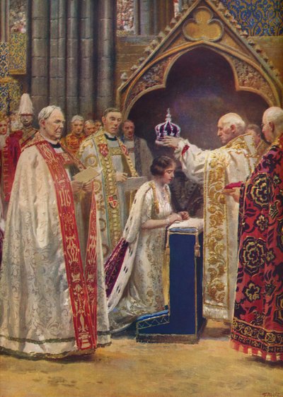 The Crowning of the Queen Consort by Unbekannt