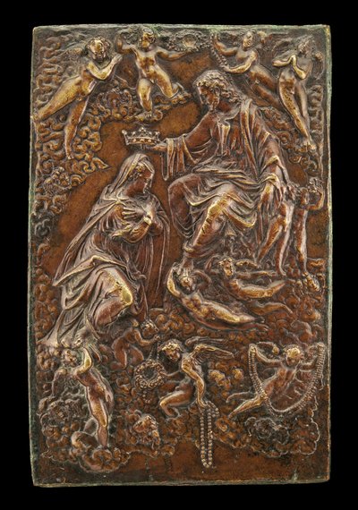 The Crowning of the Virgin by Unbekannt