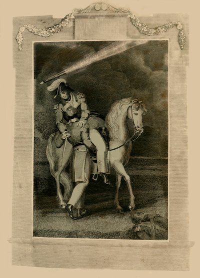 The Death of General Ross, near Baltimore by Unbekannt