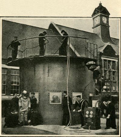 The Diving Tank at Portsmouth Where Divers Are Trained by Unbekannt