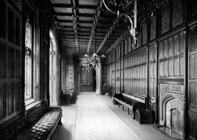 The Division Lobby, House of Commons, Westminster, London by Unbekannt