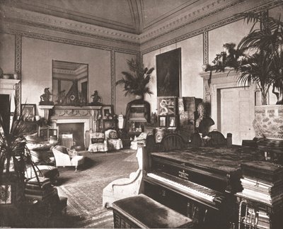 The Drawing Room at the White Lodge, Richmond Park by Unbekannt