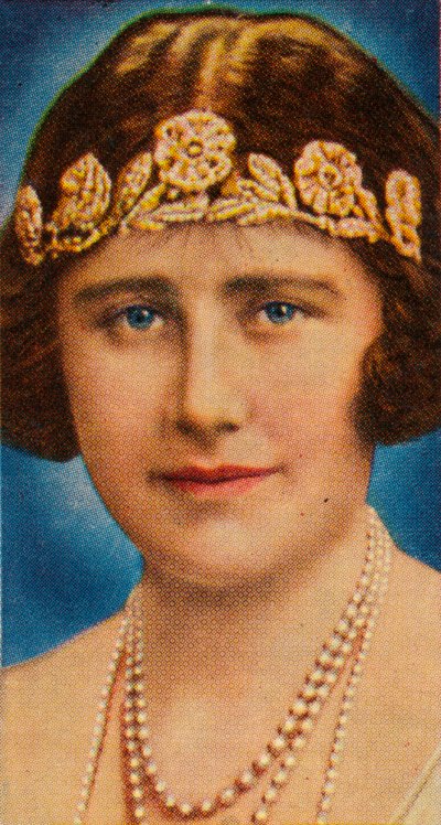 The Duchess of York at the time of her wedding, 1923, 1935 by Unbekannt