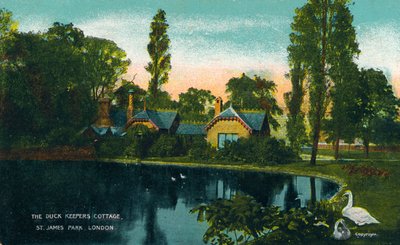 The Duck Keepers Cottage, St. James Park, London by Unbekannt