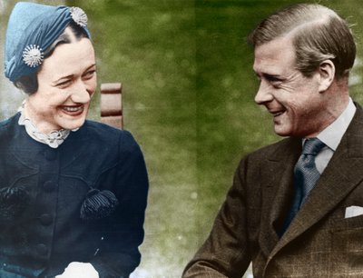The Duke and Duchess of Windsor at the Chateau de Cande, France, 1937 by Unbekannt