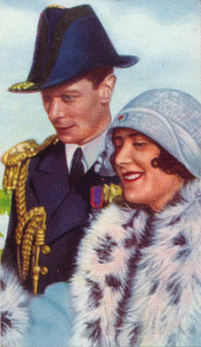 The Duke and Duchess of York later King George VI and Queen Elizabeth on their 1927 tour of Australia by Unbekannt