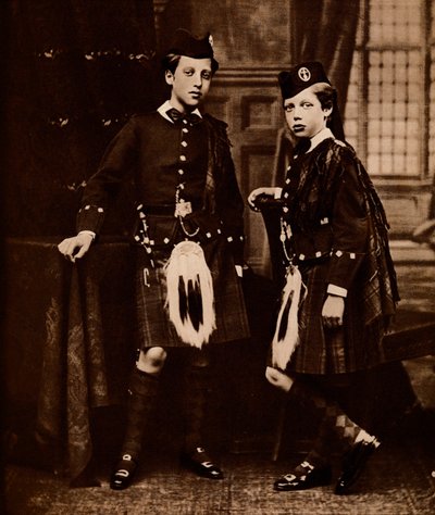 The Duke of Clarence and King George by Unbekannt