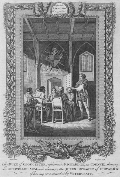 The Duke of Gloucester afterwards Richard III in Council by Unbekannt