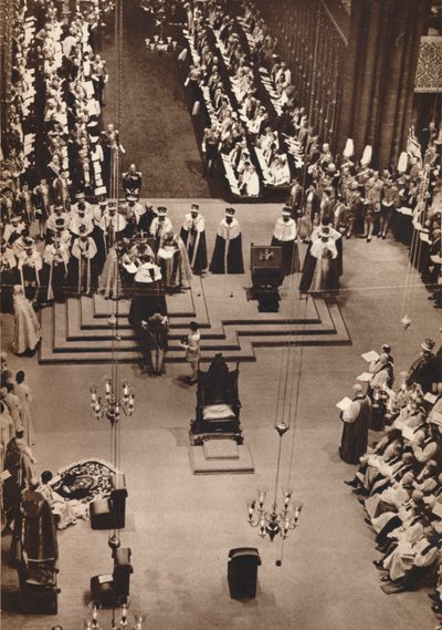 The Duke of Kent Pays Homage to the Newly Crowned King George VI by Unbekannt