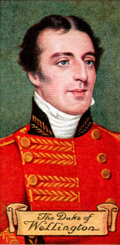 The Duke of Wellington, from a Series of Cigarette Cards by Unbekannt