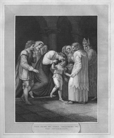 The Duke of York Delivered to the Archbishops, 1838 by Unbekannt