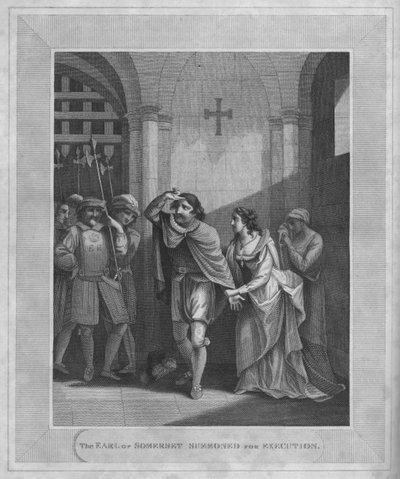 The Earl of Somerset Summoned for Execution by Unbekannt