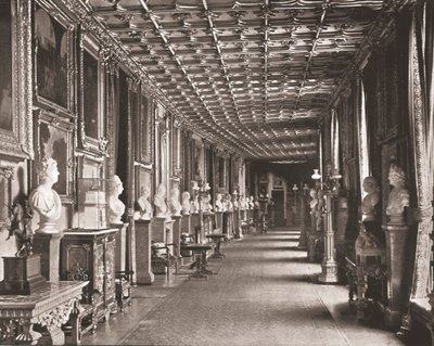 The East Corridor, Windsor Castle, Berkshire by Unbekannt