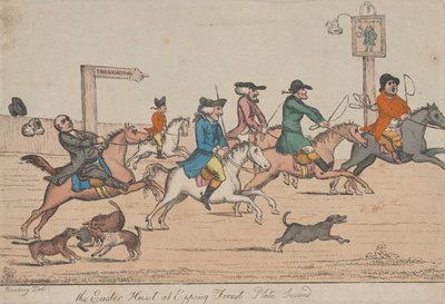 The Easter Hunt at Epping Forest, Plate Second by Unbekannt