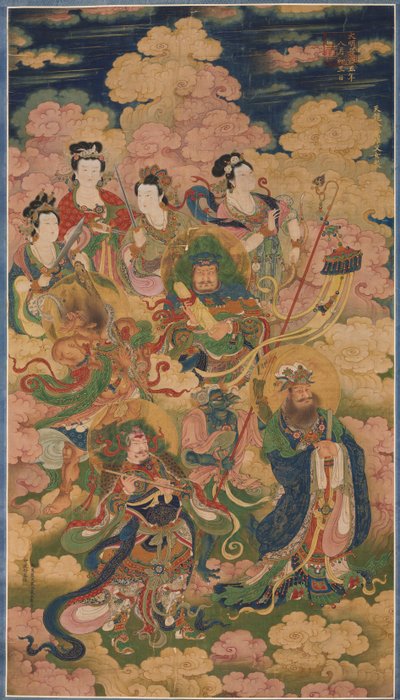 The Eight Hosts of Deva, Naga, and Yakshi by Unbekannt
