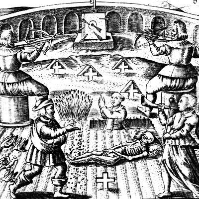 The Eighth Key of Basil Valentine, legendary 15th century German monk, 1651 by Unbekannt