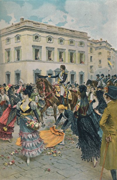 The Entry of Ferdinand into Madrid, 23 March 1808 by Unbekannt