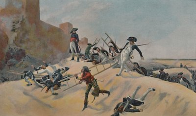 The Example - Kleber at the Assault of Acre, 1799 by Unbekannt
