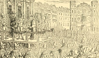 The Execution of Charles I in Whitehall, 30th January 1649 by Unbekannt