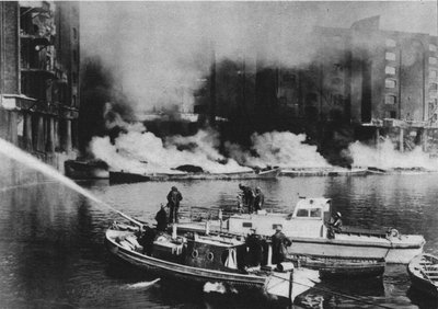 The Firemen Were At The Forefront Of Danger by Unbekannt