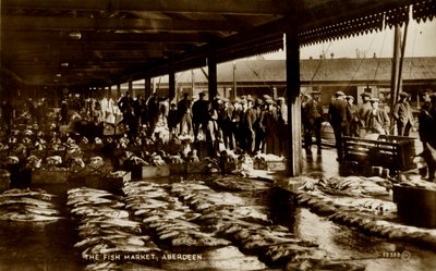 The Fish Market, Aberdeen by Unbekannt