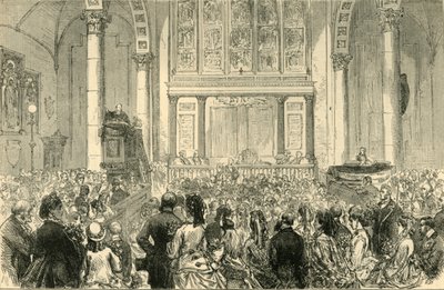 The Flower Sermon in St. Catherine Cree Church by Unbekannt