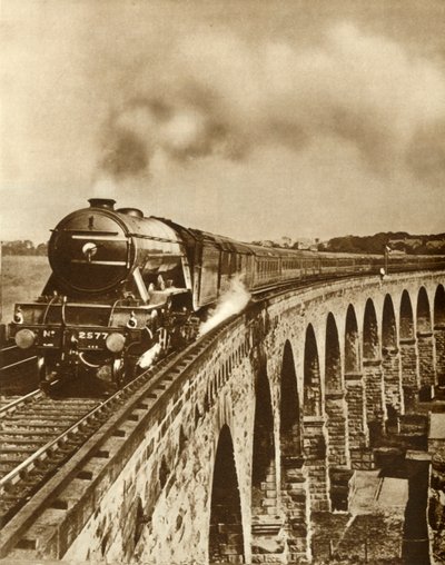 The Flying Scotsman Non-Stop Run Between Kings Cross and Newcastle, 11 July 1927 by Unbekannt