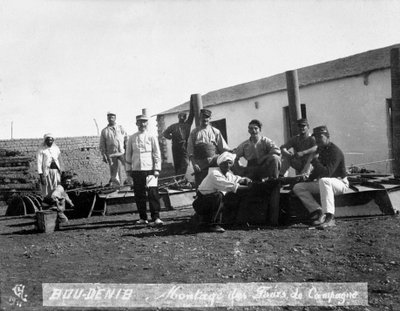 The French Foreign Legion on Manoeuvres, Boudenib, Morocco, 1911 by Unbekannt
