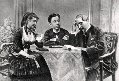 The French Imperial Family in exile, Chislehurst, Kent, 1871-1873 by Unbekannt