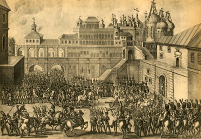The French enter the city of Moscow, September 1812, 1921 by Unbekannt