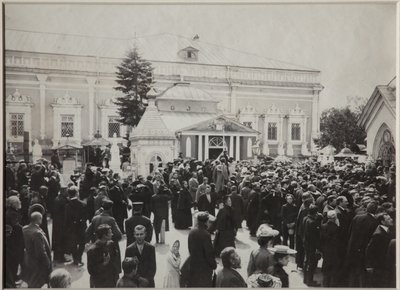 The Funeral of Anton Chekhov on the Novodevichy Cemetery, July 22, 1904 by Unbekannt