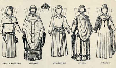 The Gallery of British Costume: How the English Dressed in King John