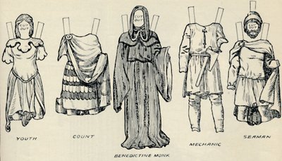 The Gallery of British Costume: The Dress People Wore in Norman Times, c1934 by Unbekannt