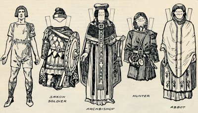 The Gallery of British Costume: The Dress of Danes & Later Anglo-Saxons by Unbekannt