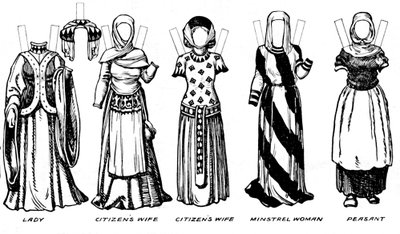 The Gallery of Costume: Dresses Worn in the Last Years of Edward III