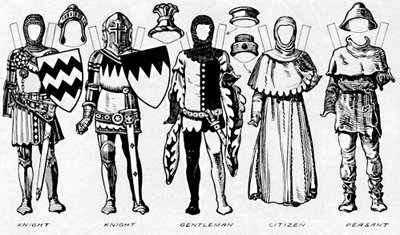 The Gallery of Costume: Dresses Worn in the Last Years of Edward III