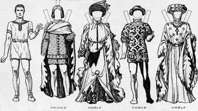 The Gallery of Costume: Dresses Worn in the Last Years of Edward III