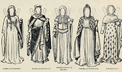 The Gallery of Historic Costume: The Dresses Worn in the Days of Richard I by Unbekannt