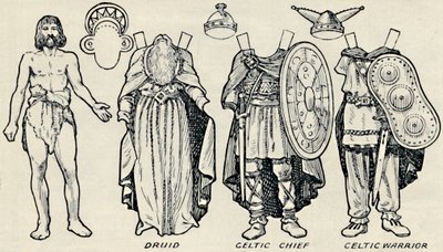 The Gallery of Historic Costume: What The Britons and Romans Used To Wear by Unbekannt