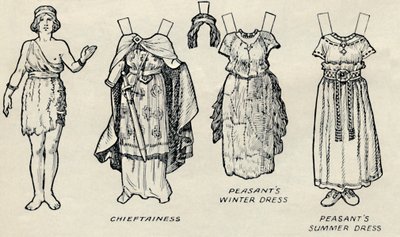 The Gallery of Historic Costume: What The Britons and Romans Used To Wear by Unbekannt
