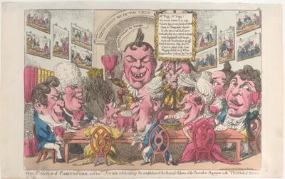 The Genius of Caricature, and His Friends, Celebrating the Completion of the Second... by Unbekannt