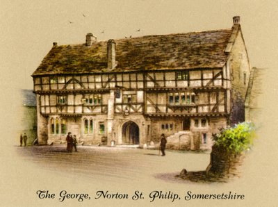 The George, Norton St. Philip, Somersetshire, 1936 by Unbekannt