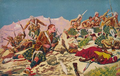 The Gordon Highlanders. How Piper Findlater won the V.C. at Dargai by Unbekannt