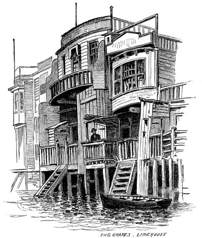 The Grapes public house, Limehouse, London by Unbekannt