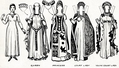 The Great Gallery of British Costume: Dress Worn In Edward The Third