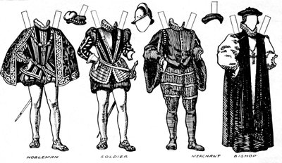 The Great Gallery of Costume: Varied Dresses Worn in the Days of Elizabeth, c1934 by Unbekannt