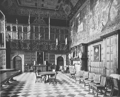 The Great Hall, Hatfield House, Hatfield, Hertfordshire by Unbekannt